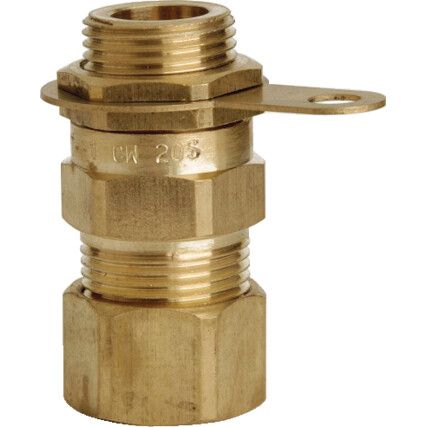Cable Glands, Brass For Indoor & Outdoor Use - 20mm Standard (Pk-2)