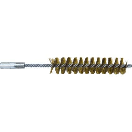 13/16in Double Spiral Power Brush c/w Universal - Brass.