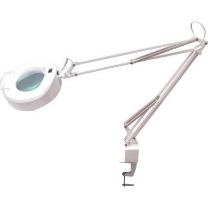 Illuminated Bench Magnifier - Adjustable Arm Type