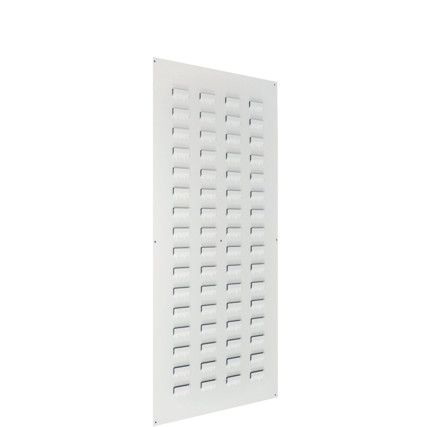 Steel, Louvre Panel Rack, Grey, 914mm x 436mm