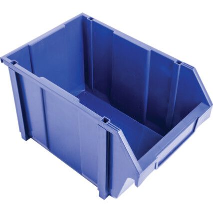 Storage Bins, Plastic, Blue, 280x425x260mm