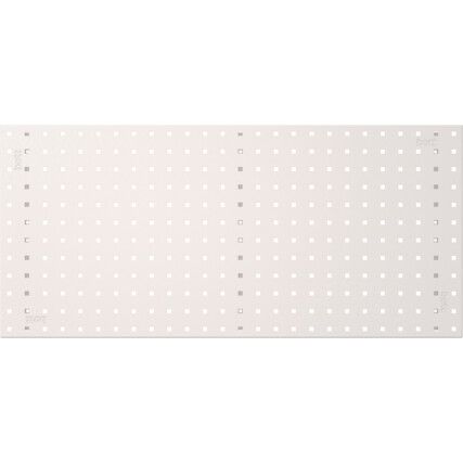 Verso 1050mm Cupboard - Perfo Back Panel - Light Grey