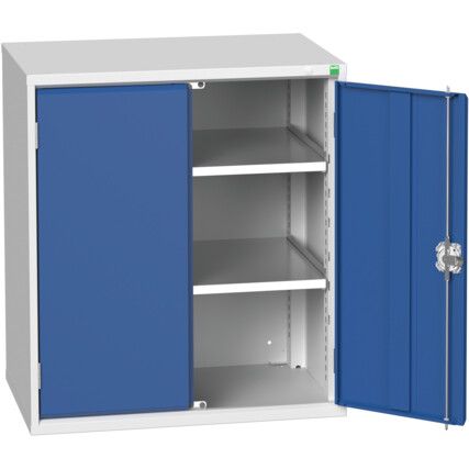 Verso Storage Cabinet, 2 Doors, Blue, 900 x 800 x 550mm