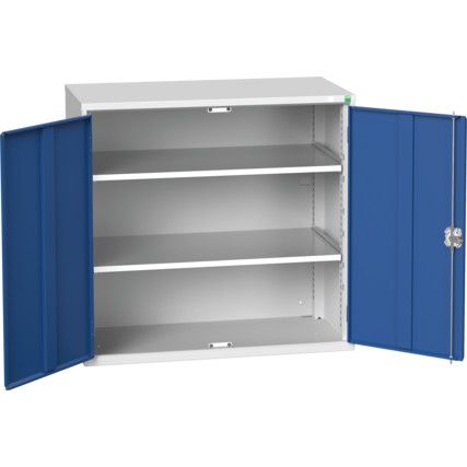 Verso Storage Cabinet, 2 Doors, Blue, 1000 x 1050 x 550mm