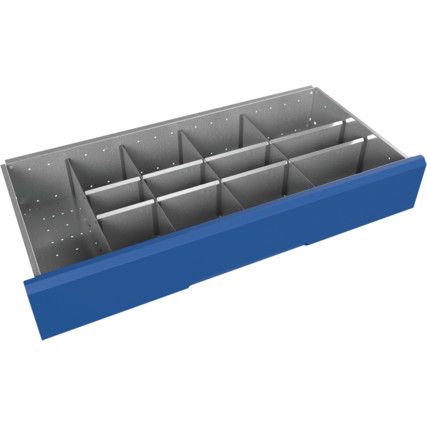 verso, Divider Kit, Steel, Galvanised, 1050x550x175mm, 13 Compartments
