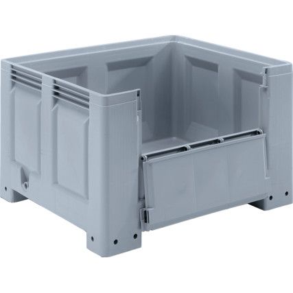 Storage Box Lid, Plastic, Grey, 1000x1200x760mm