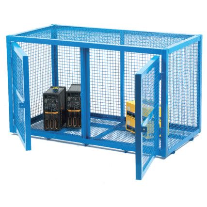 Security Cage, Blue, 830 x 1400 x 700mm