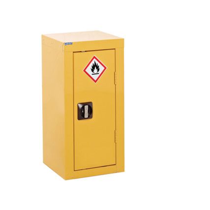 Hazardous Substance Cupboard 700x350x300mm Yellow