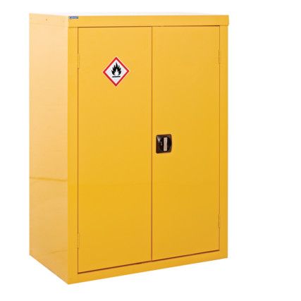 Hazardous Substance Cupboard 1200x900x460mm Yellow