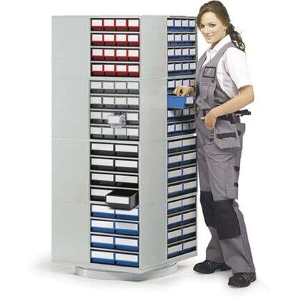 Storage unit, Grey, 700x700x1680mm