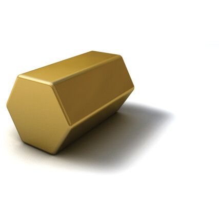 1in x 24in Brass Hexagon Bar CW614N/CZ121 -1 Pce