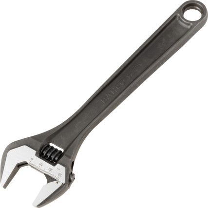 Adjustable Spanner, Alloy Steel, 10in./255mm Length, 30mm Jaw Capacity
