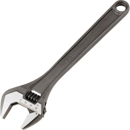 Adjustable Spanner, Alloy Steel, 12in./305mm Length, 34mm Jaw Capacity