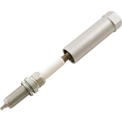 Spark Plug Socket, 3/8" Diameter, 14mm Bi-Hex