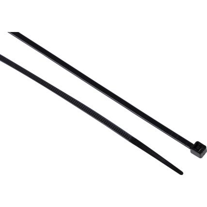 Cable Ties, Black, 2.5x100mm (Pk-100)