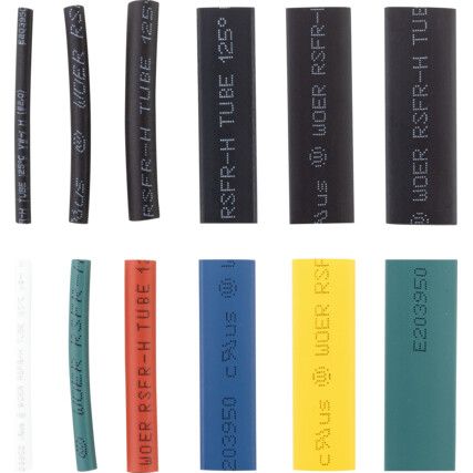 Heat Shrink Kit For Tubing - 181 Piece