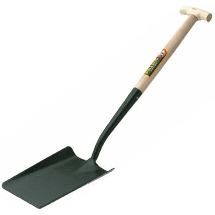 Steel, Shovel, Wood Handle T-Grip, 945mm
