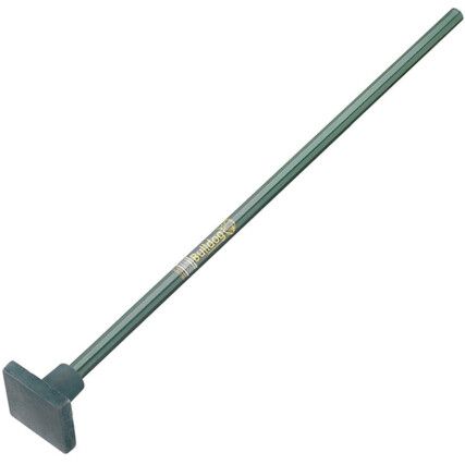 SP10S Earth Tamping Rammer, 177mm x 205mm Square Head, 4.5kg, 1219mm Handle