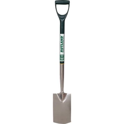 Stainless, Spade, Polyproplene Handle D-Grip, 930mm