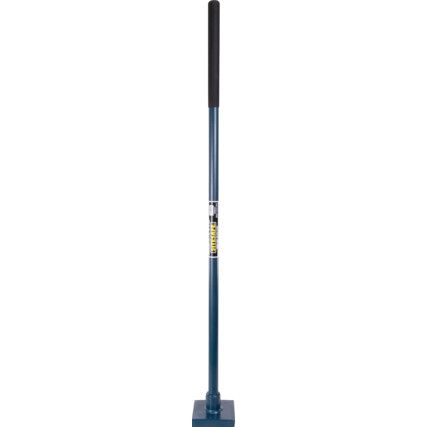 Earth Tamping Rammer, 130mm x 130mm Square Head, 4.5kg, 1280mm Handle