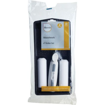 Paint Roller Set, 4", For Use With Gloss