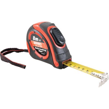 TLX800C, 8m / 26ft, Double-Sided Measuring Tape, Metric and Imperial, Class II