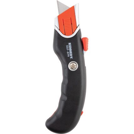 SX660, Self-retracting, Safety Knife, Straight, Steel Blade