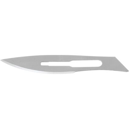 110, Curved, Surgical Blade, Carbon Steel, Box of 100