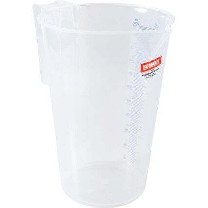 Measure, 2L, Polypropylene, Compatible with Oil/Petrol/Water