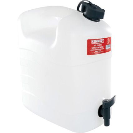 Water Container, 10L, HDPE, Compatible with Water