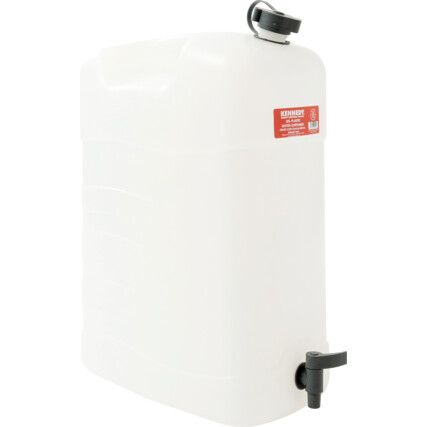 Water Container, 35L, HDPE, Compatible with Water