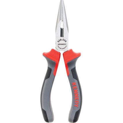 165mm, Needle Nose Pliers, Jaw Serrated