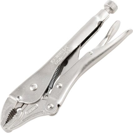 255mm, Self Grip Pliers, Jaw Curved