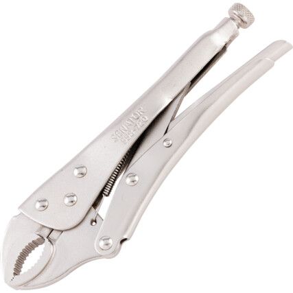 255mm, Self Grip Pliers, Jaw Curved
