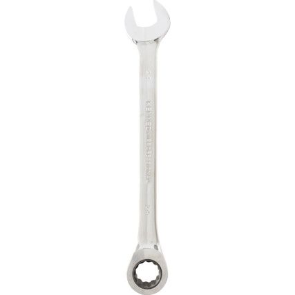 Single End, Ratcheting Combination Spanner, 24mm, Metric