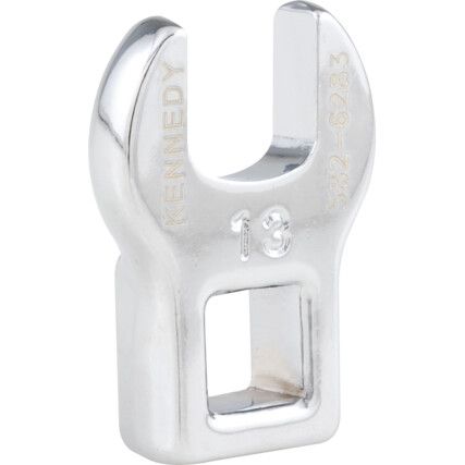 13mm Open End Crowfoot Wrench 3/8" Square Drive