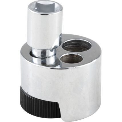 Stud Extractor, Drive 1/2in., Chrome Alloy Steel
