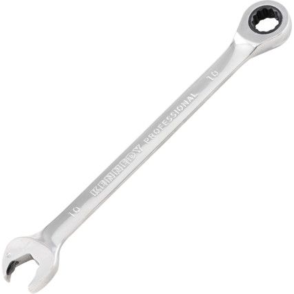Double End, Ratcheting Combination Spanner, 10mm, Metric