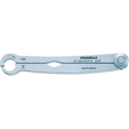 240 18mm (11/16") FAST RATCHET WRENCH ST/STEEL