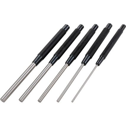 S248PC, Steel, Punch Set, Point 3mm/5mm/6mm/8mm/9.5mm