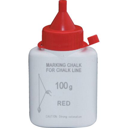 Red, Chalk Refill 100gm