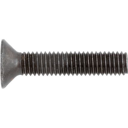 M6 Hex Socket Countersunk Screw, Steel, Material Grade 10.9, 30mm, DIN 7991