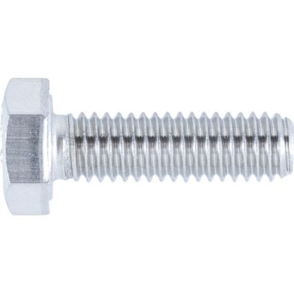 Hex Head Set Screw, M6x20, A2 Stainless, Material Grade 70