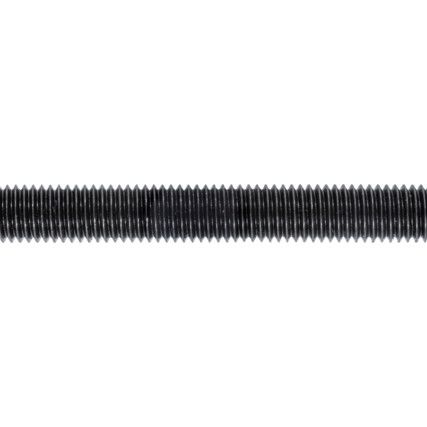 Threaded Rod, Steel, 8.8, Plain, M12 x 1000mm