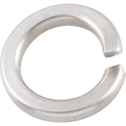 M10 Spring Washer, A2 Stainless, 16mm Diameter, Thickness 2.5mm, Bore 10.2mm