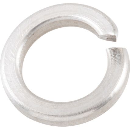 M6 Spring Washer, A4 Stainless Steel, 9.9mm Diameter, Thickness 1.6mm, Bore 6.1mm