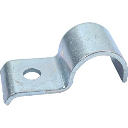 15.5mm (1-PIPE) HALF SADDLE CLAMP HEAVY DUTY BZP