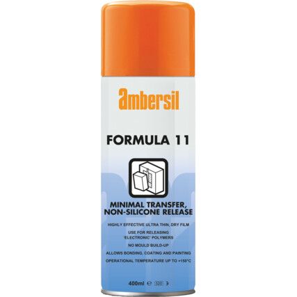 Formula 11, Non-Silicone, Release Spray, Aerosol, 400ml