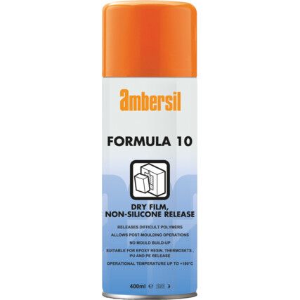 Formula-10, Non-Silicone, Mould Release Agent, Aerosol, 400ml