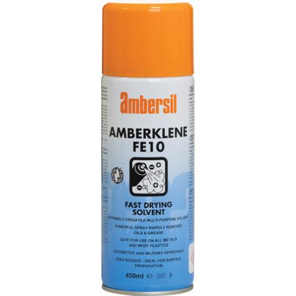 Amberklene FE10, Degreaser, Solvent Based, Aerosol, 400ml